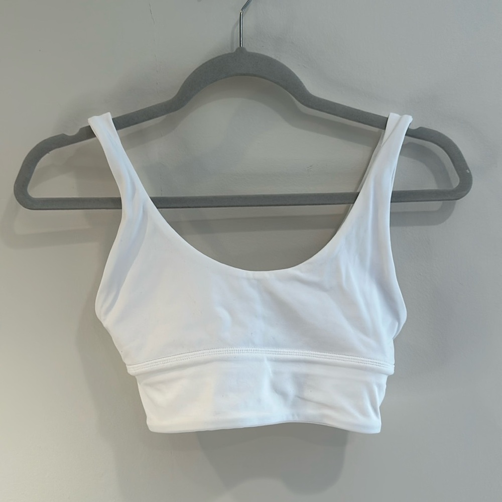 Lululemon Align Bra A/B, Size 6, White